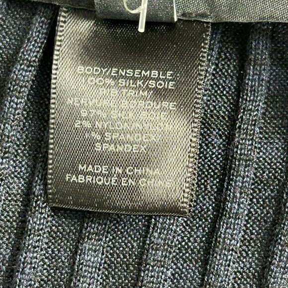 Marc by Marc Jacobs Women's Ribbed Knit Button Front Cardigan Black Medium NWT - Picture 4 of 8